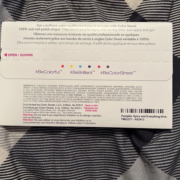 Color street pumpkin spice and everything nice - Picture 2 of 2